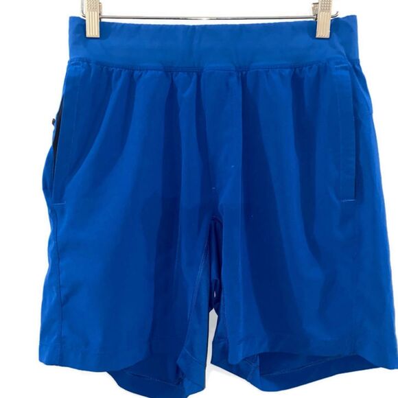 Lululemon Blue Men's Workout Short M - Picture 1 of 8